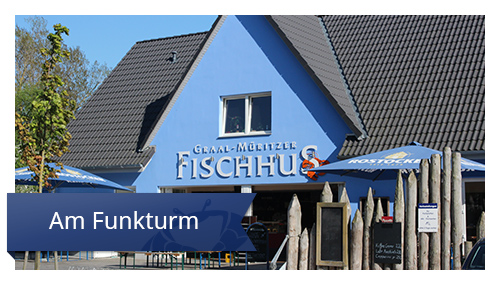 Das Fischhus in Graal-Müritz am Funkturm Das Fischhus in Graal-Müritz am Funkturm